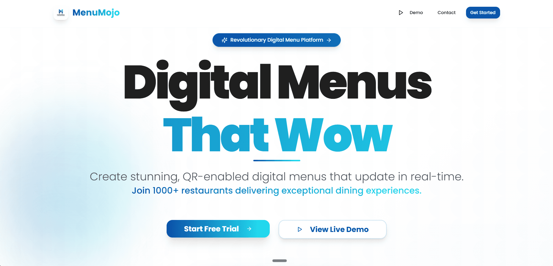 MenuMojo screenshot